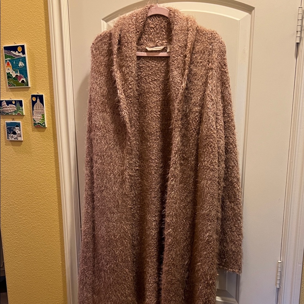 NWOT Cozy Women's Tan Sweater by Soft Surroundings